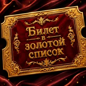 Билет в Золотой список Билет в Золотой список